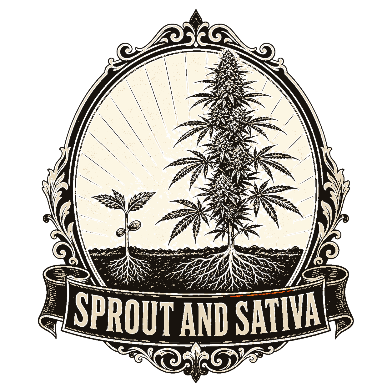 Take 3 for ['A Seedling And A Mature Sativa In The Same Frame — The Whole Arc.'] — Morning Ritual #1 — click to enlarge
