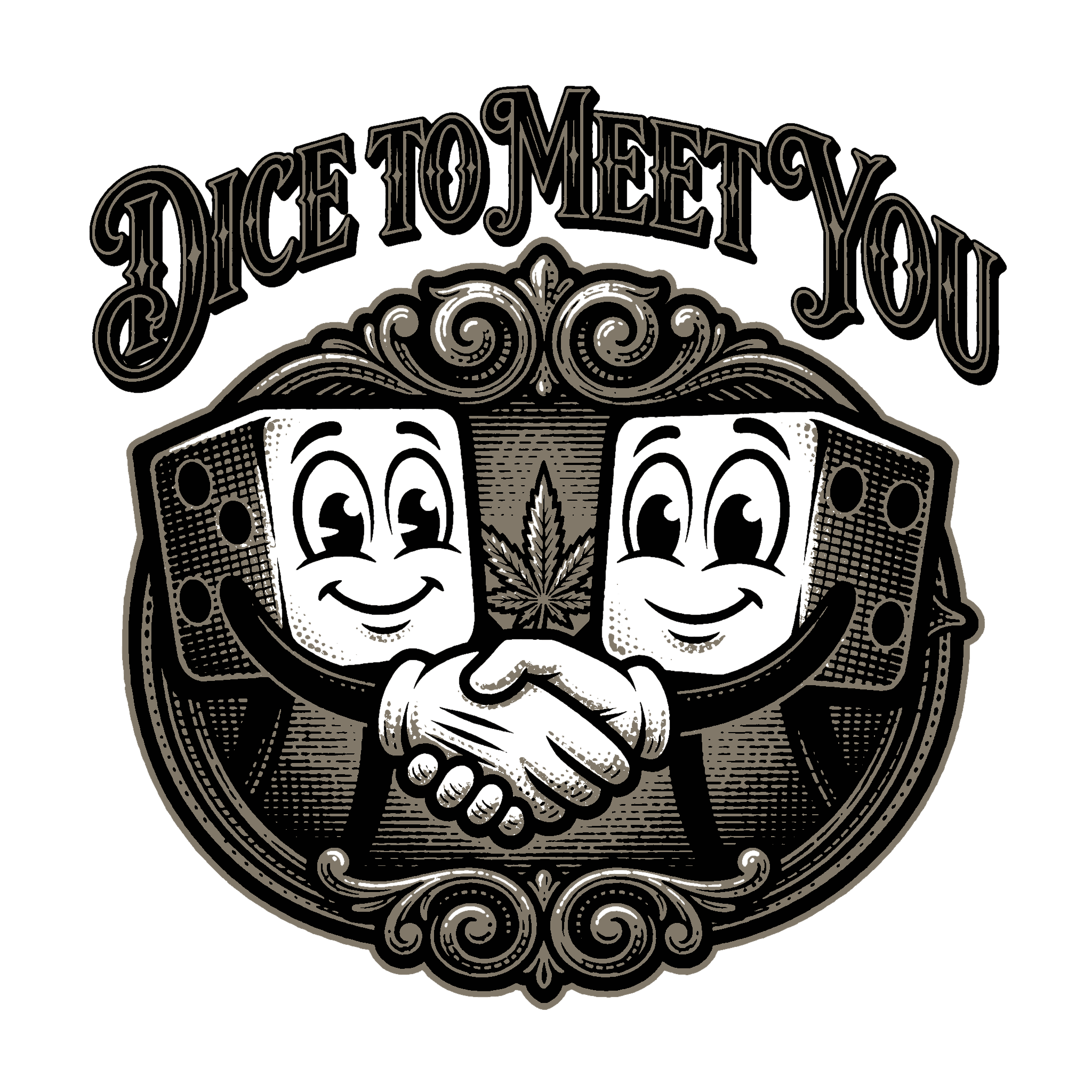 Take 1 for Gilded Friendly Roll Medallion — click to enlarge