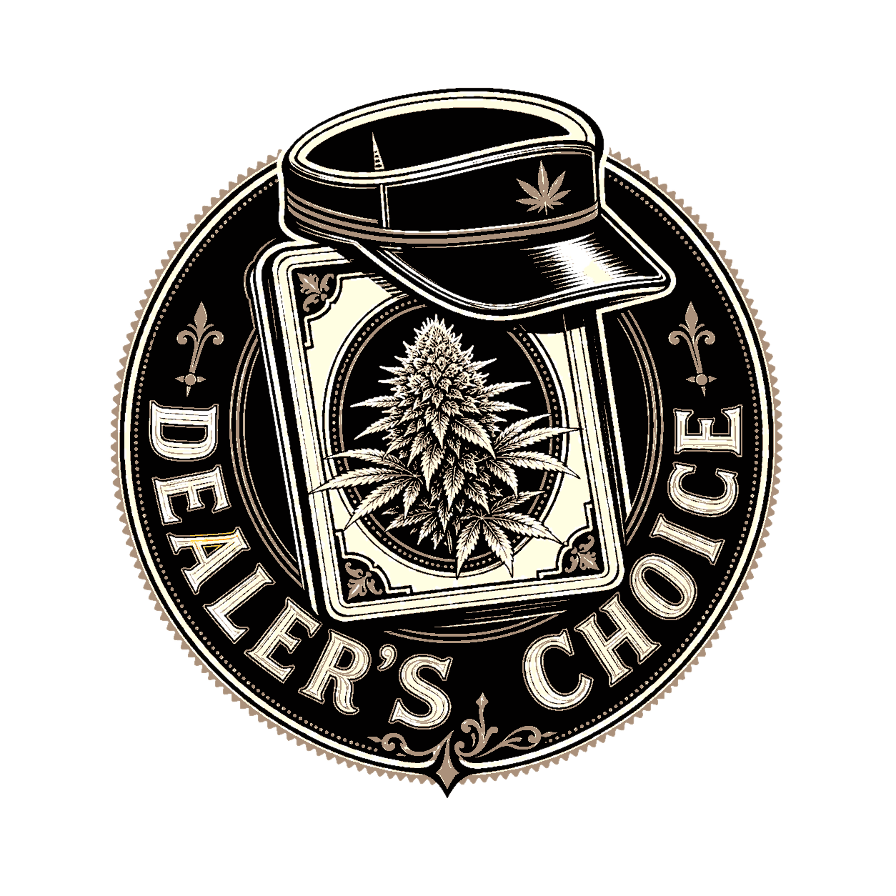 Take 2 for Dealer's Choice Rosette — click to enlarge