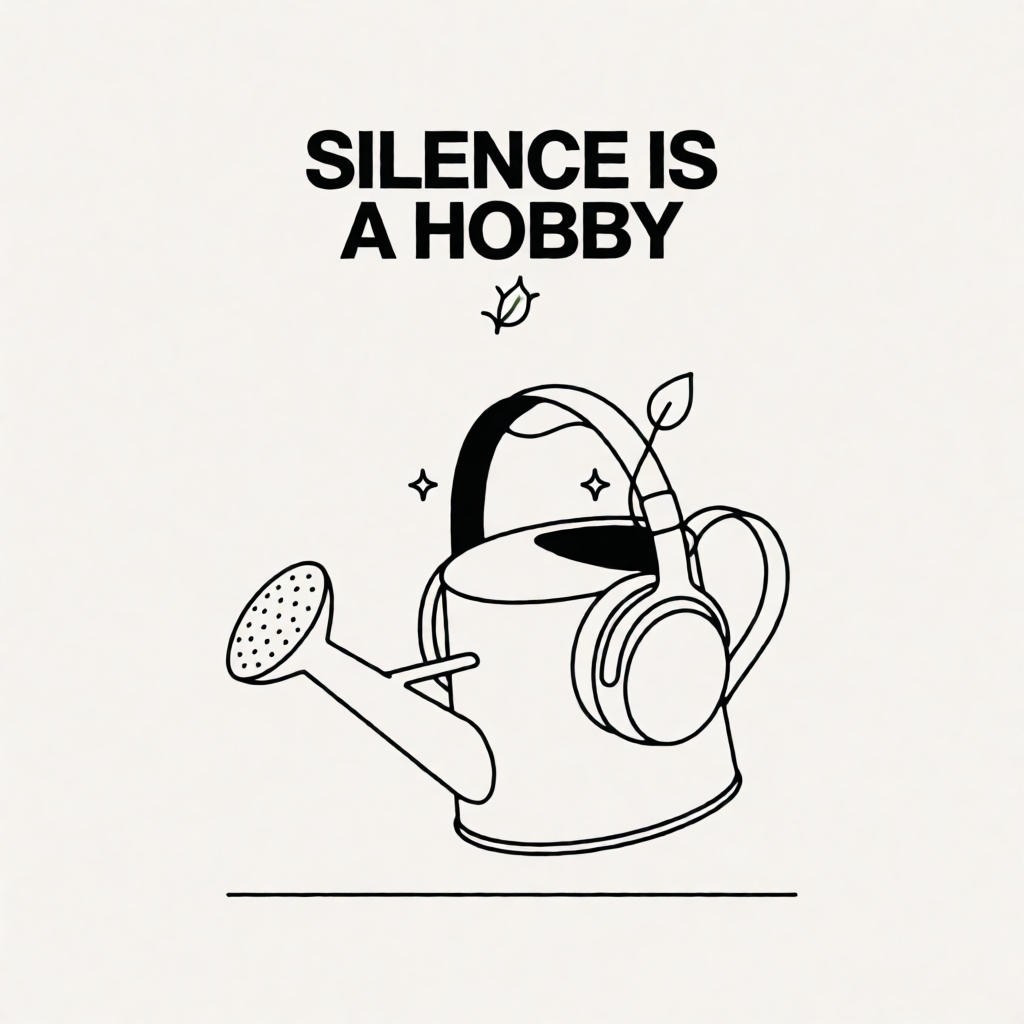 Silence Is a Hobby